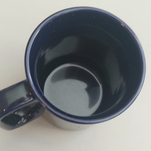 Pawleys Island Mug , coffee /tea Beverage Navy Blue & Gold - Picture 2 of 5